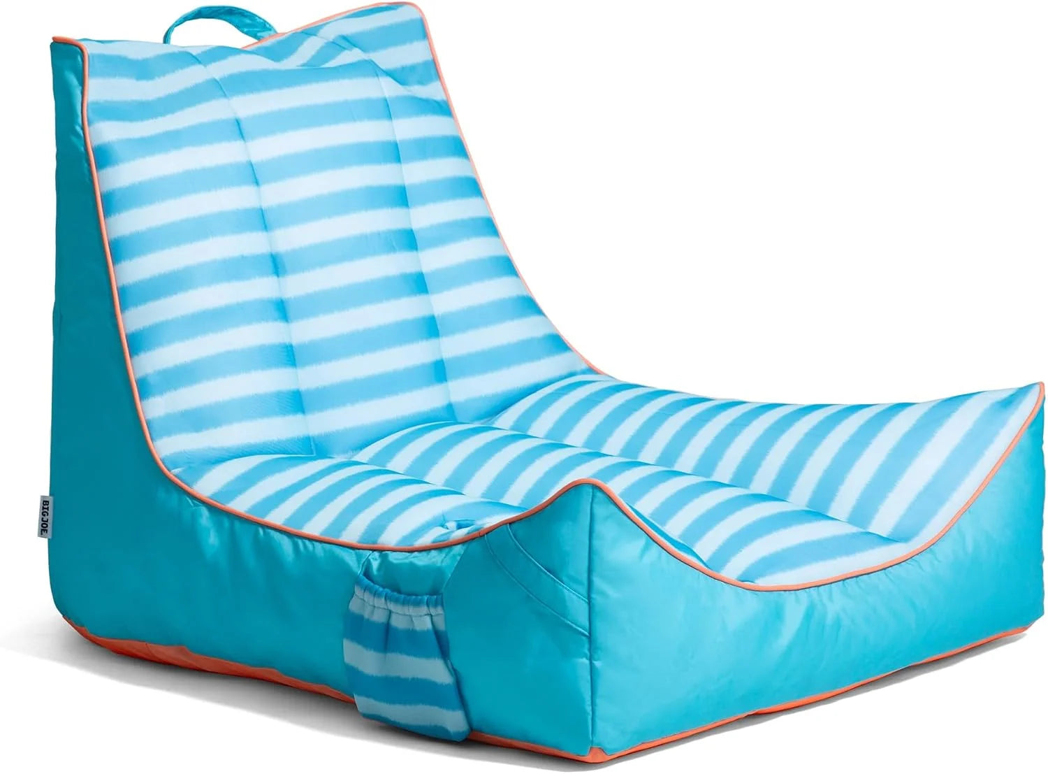 New Arrivals Joe Captain鈥檚 Float No Inflation Needed Pool Lounger, Sweet Shells Peach Double Sided Mesh, 3 feet - Image 11
