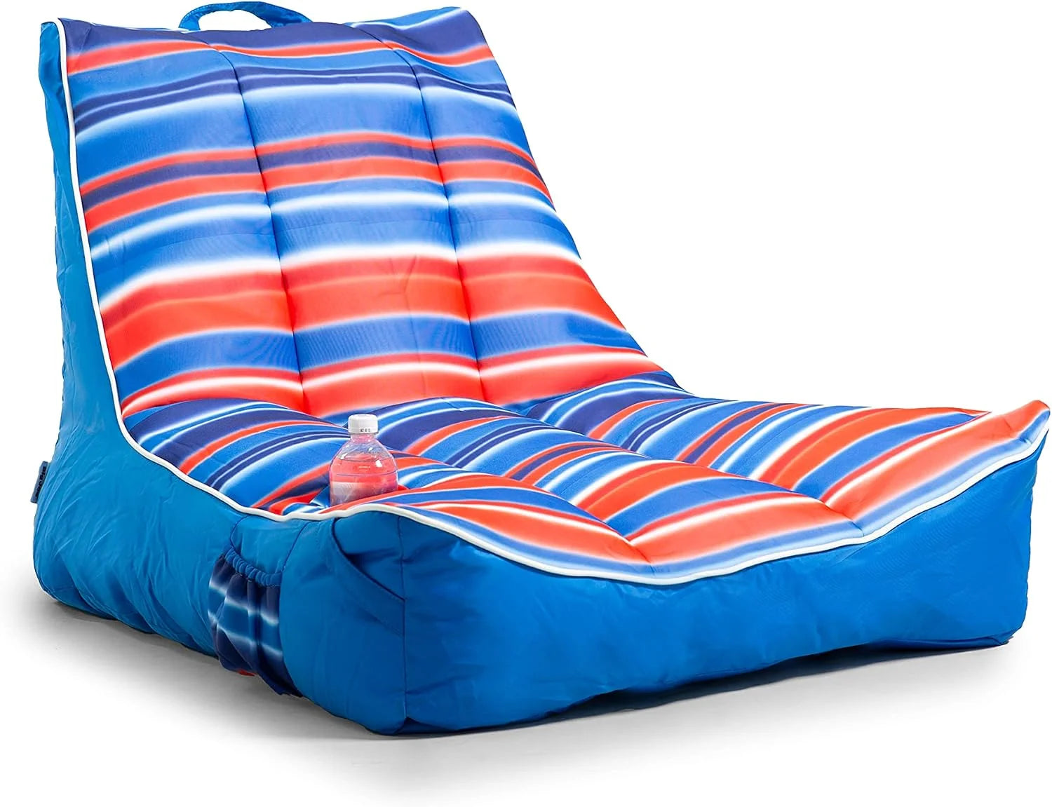 New Arrivals Joe Captain鈥檚 Float No Inflation Needed Pool Lounger, Sweet Shells Peach Double Sided Mesh, 3 feet - Image 15
