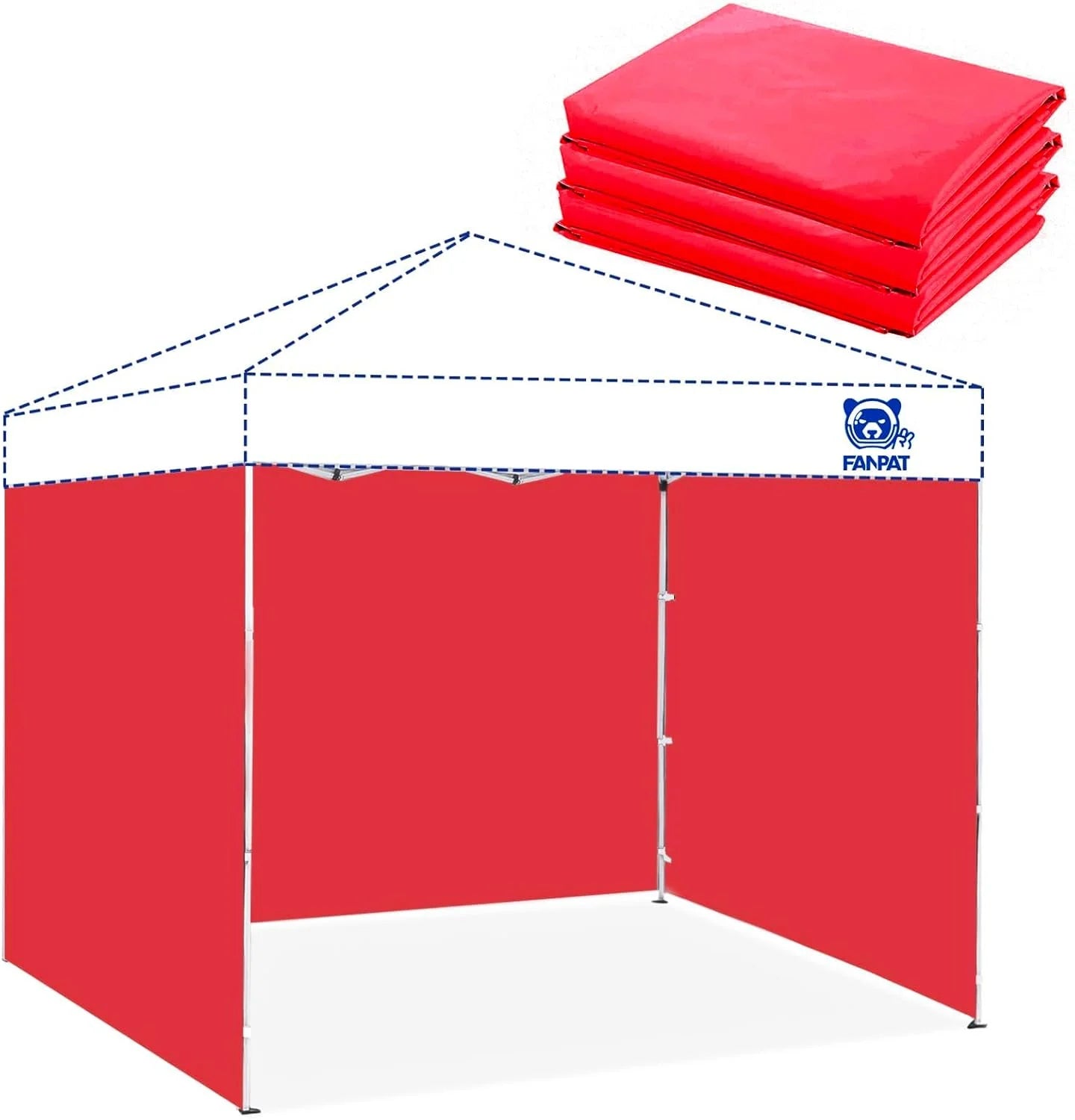New Arrivals 10×10 Canopy Sidewalls for Canopy Frame, White (3Pcs Sidewalls Only) - Image 31