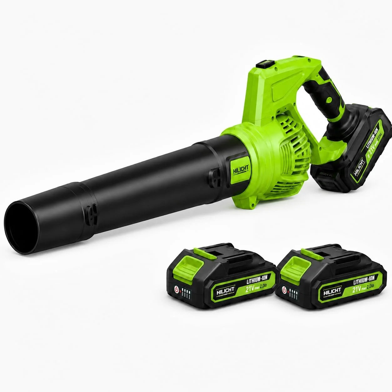 New Arrivals Leaf Blower with 2x21V 4.0Ah Batteries & Fast Charger, Lightweight Electric Leaf Blower - Image 2