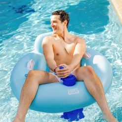 Alternative view of New Arrivals Floats Motorized Pool Float, Includes Motorized Propeller with 360° Operation and Cup Holder