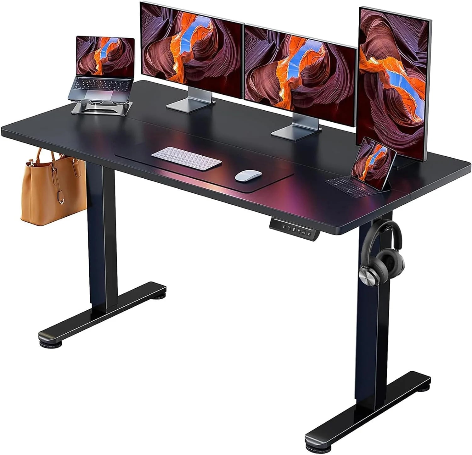 New Arrivals Height Adjustable Electric Standing Desk, 48 x 24 Inches Sit Stand up Desk - Image 39