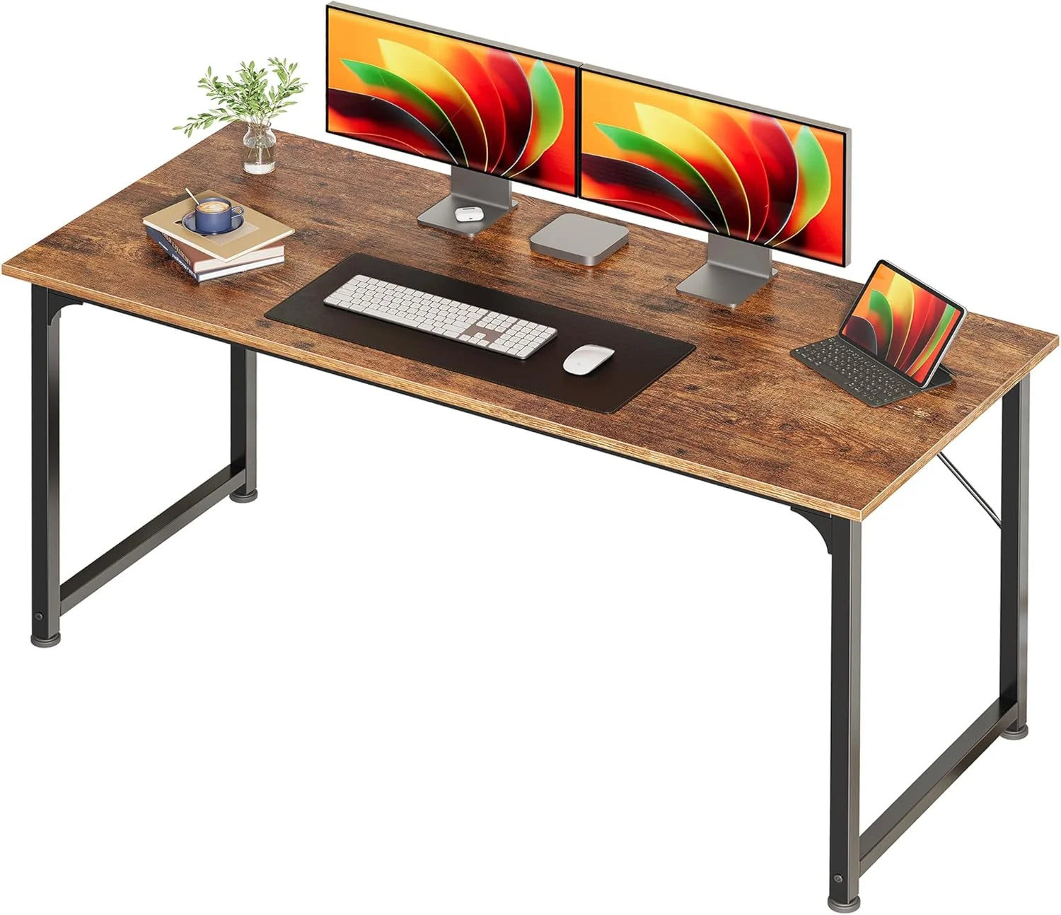 New Arrivals Computer Desk, 55 Inch Home Office Desk - Image 23