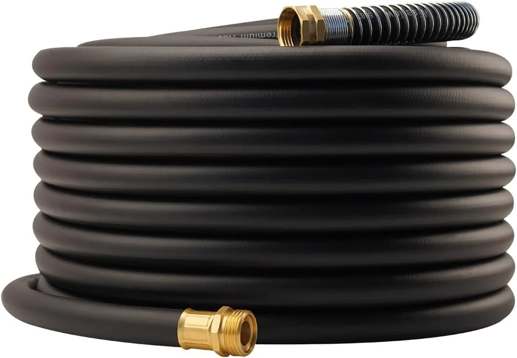 New Arrivals Garden Hose 50FT x 3/4, Heavy Duty Rubber Hose, 1200PSI Burst, 300PSI Working for Yard - Image 33