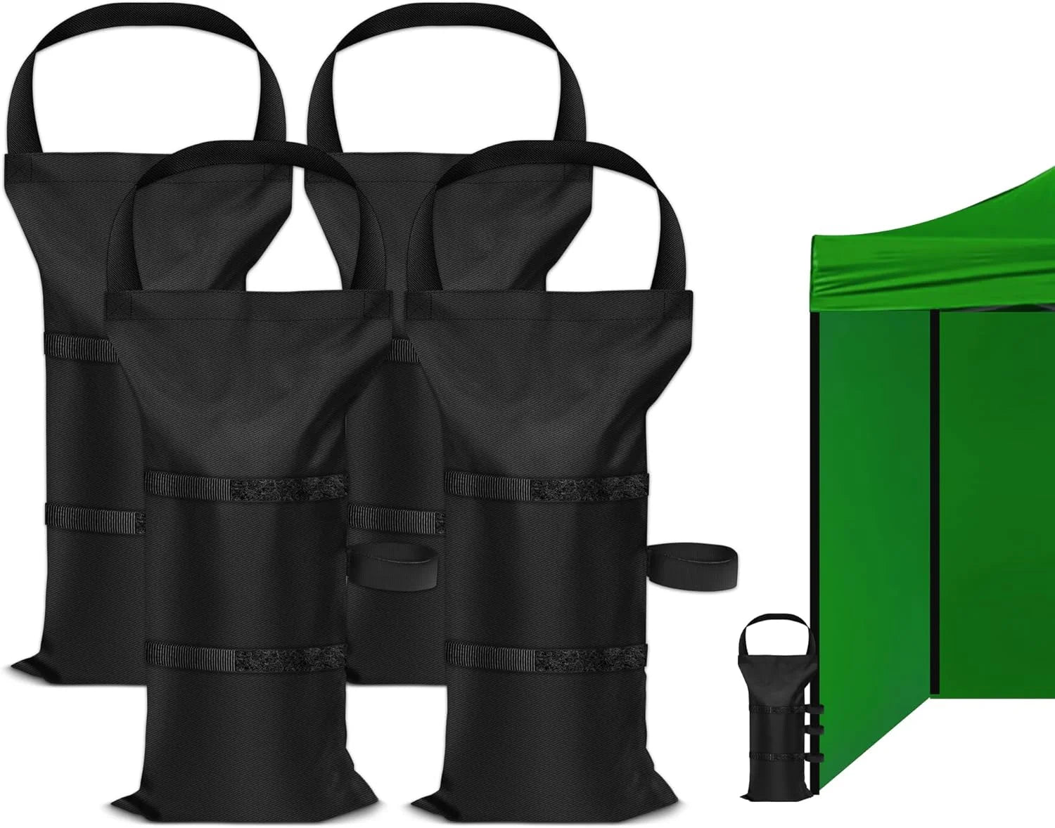 Enzeno Canopy Weights Sand Bags for Weight,120 LBS Pop Up Tent Weights,47x24cm,Sandbags for Gazebo,Tent - Image 2