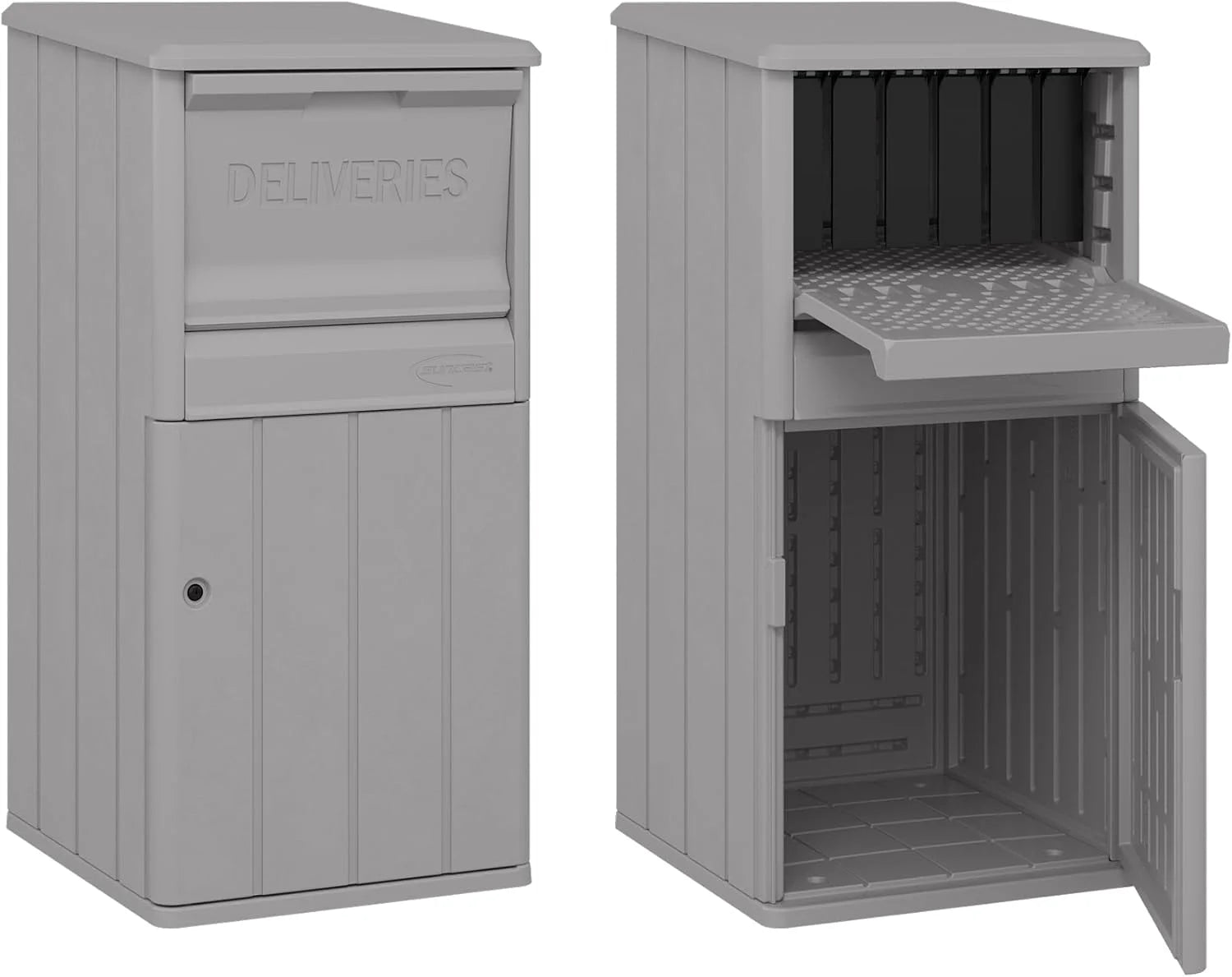 New Arrivals 33.5-Gallon Capacity Package Delivery Box, Parcel Drop Box with Lock - Image 2