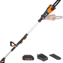 Alternative view of New Arrivals WORX Cordless Pole Saw, 20V 8 Chainsaw, WG349.9