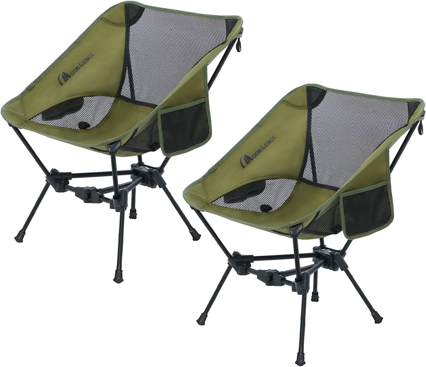 New Arrivals LENCE 2 Pack Portable Camping Chairs Backpacking Chair, The 4th Generation Ultralight Folding Chair - Image 5
