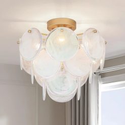 Alternative view of New Arrivals Mount Ceiling Light Chandelier, 4 Light