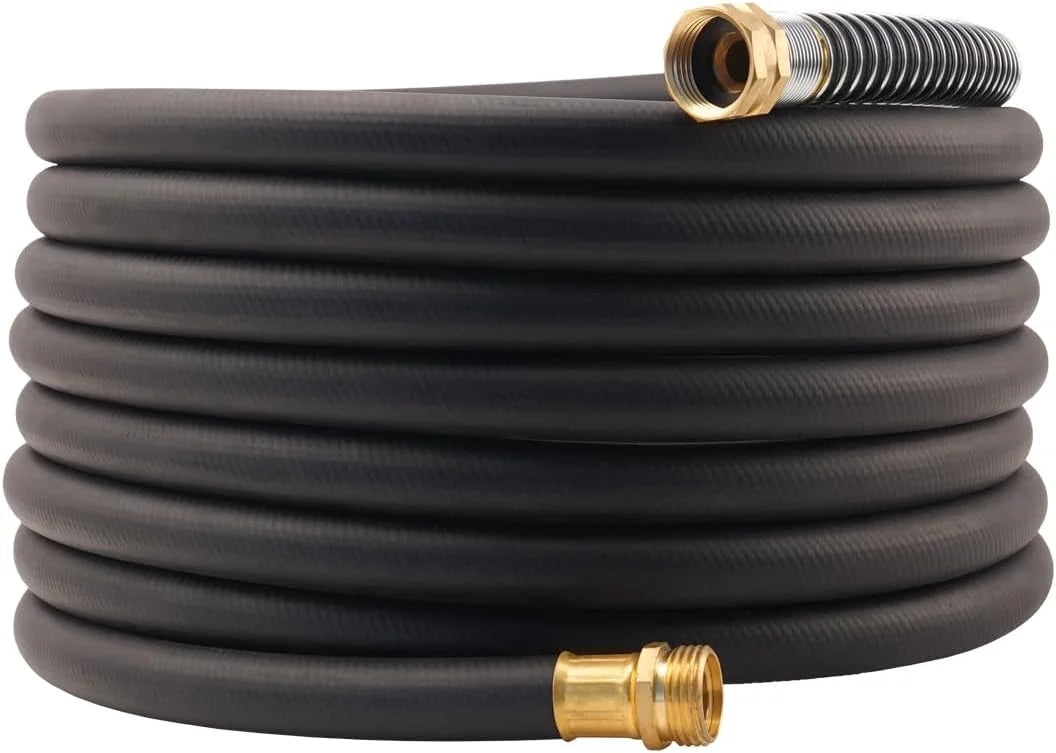 New Arrivals Garden Hose 50FT x 3/4, Heavy Duty Rubber Hose, 1200PSI Burst, 300PSI Working for Yard - Image 32