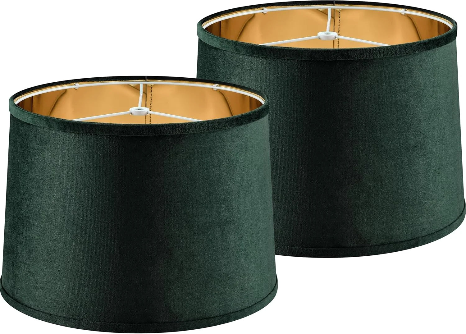 1 Pc Striped Lamp Shade for Table Lamps, Modern Replac Lampshade Drum Fabric Deco