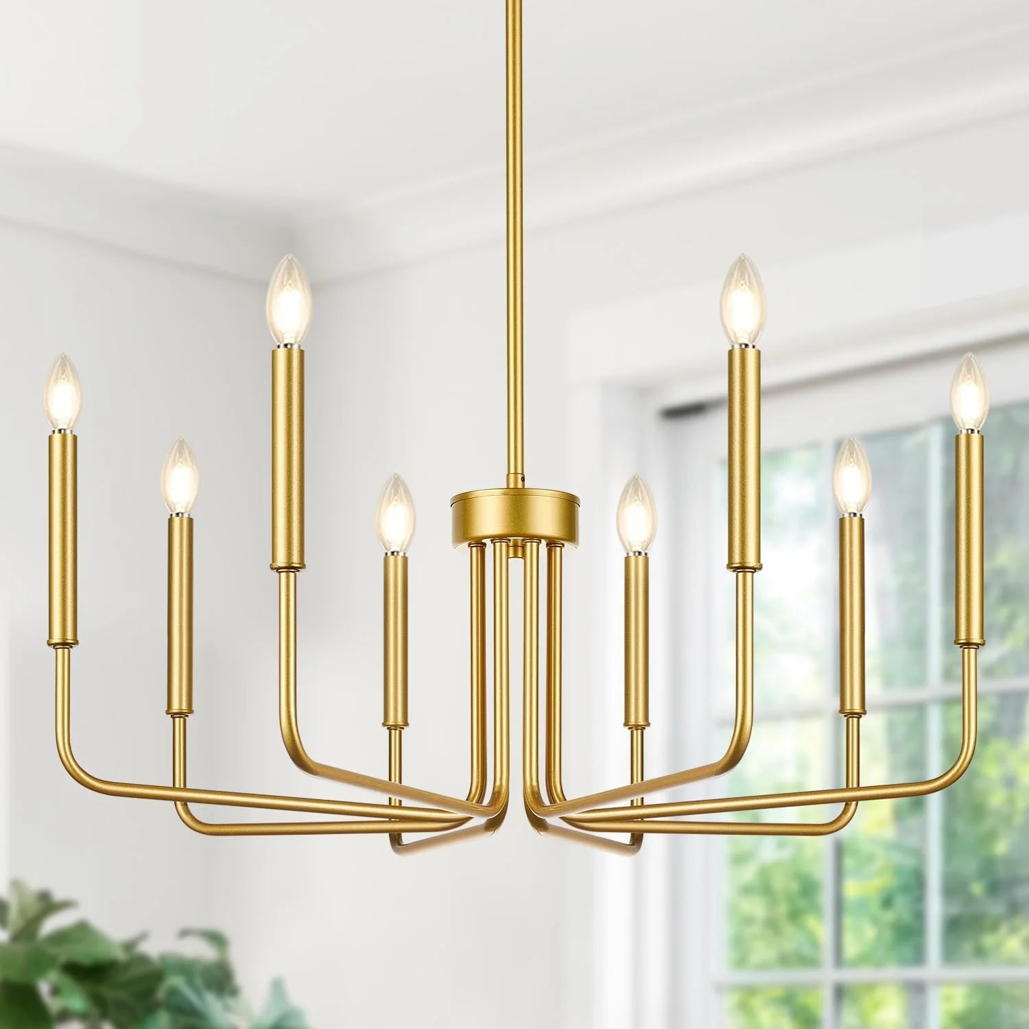6-Light Farmhouse Chandelier for Dining Room Lighting Fixtures Hanging bifanuoyard - Image 5
