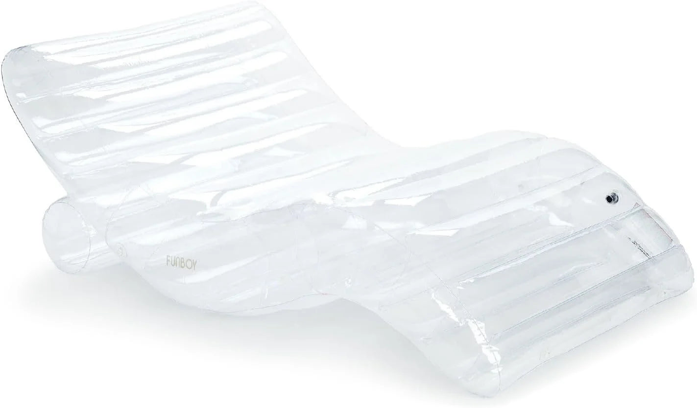 New Arrivals Giant Super Clear Chaise Lounger Pool Float - Image 2
