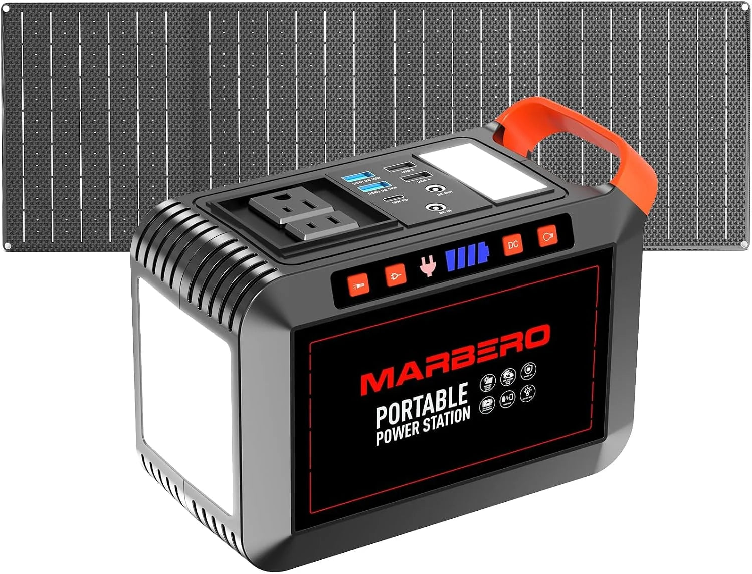 New Arrivals Portable Power Station 88Wh Camping Lithium Battery Solar Generator Fast Charging with AC Outlet 120W Peak Power - Image 3