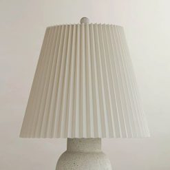 Alternative view of 10 Top x 17 Bottom x 14 1/2 High x 14 3/4 Slant Lamp Shade (Pre-Assembled) Replacement Large Ivory White Bell Round bifanuoyard