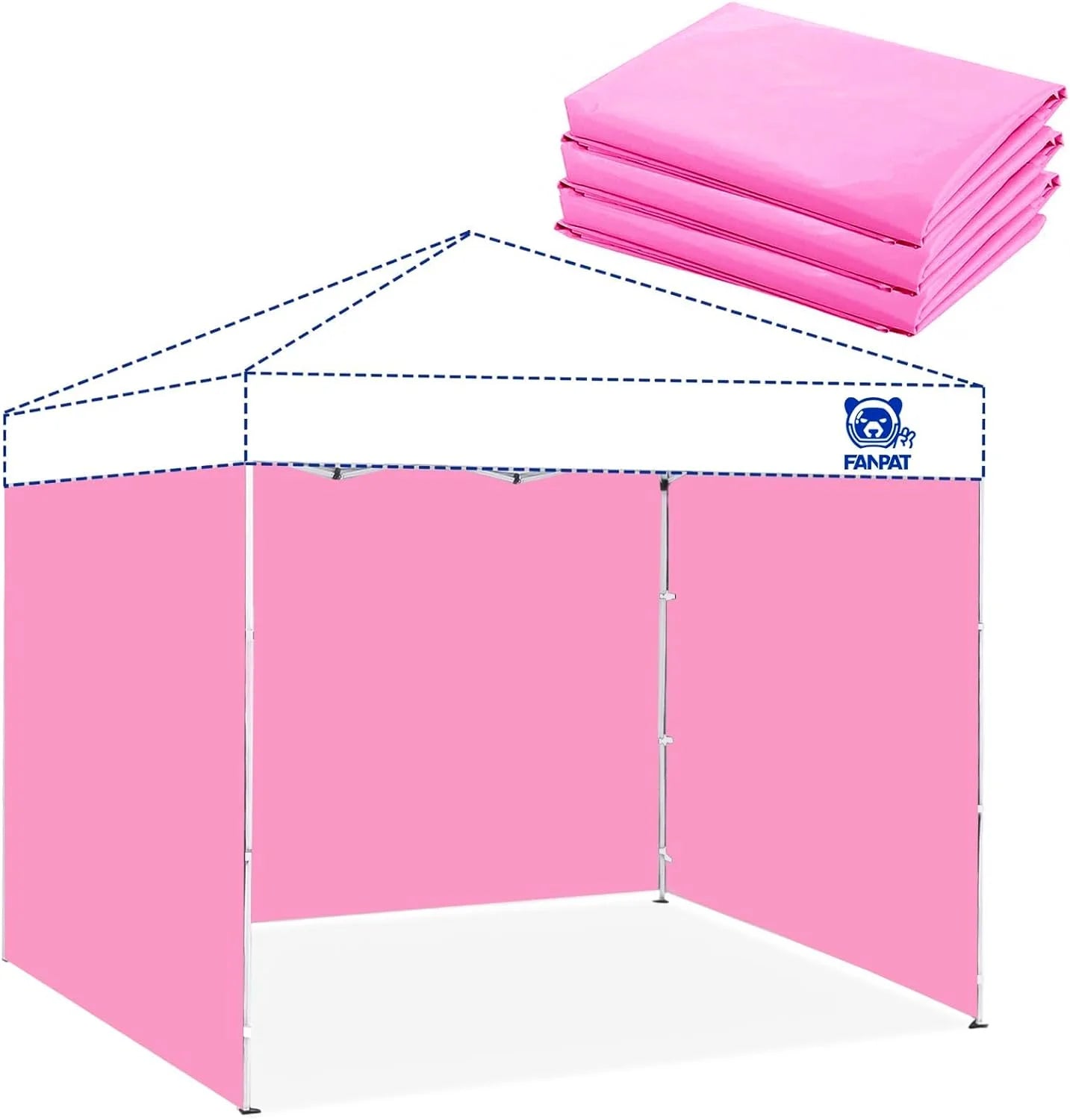 New Arrivals 10×10 Canopy Sidewalls for Canopy Frame, White (3Pcs Sidewalls Only) - Image 27