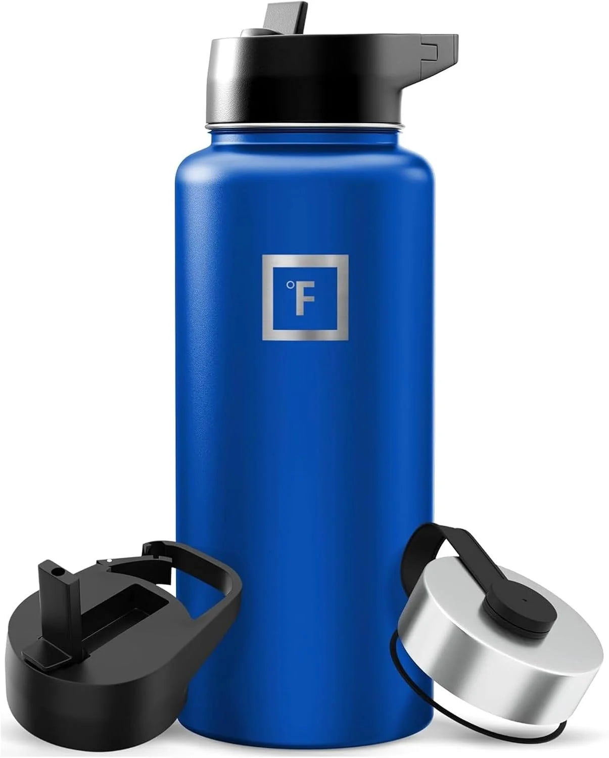New Arrivals FLASK 32 oz Wide Mouth Water Bottle with 3 Lids