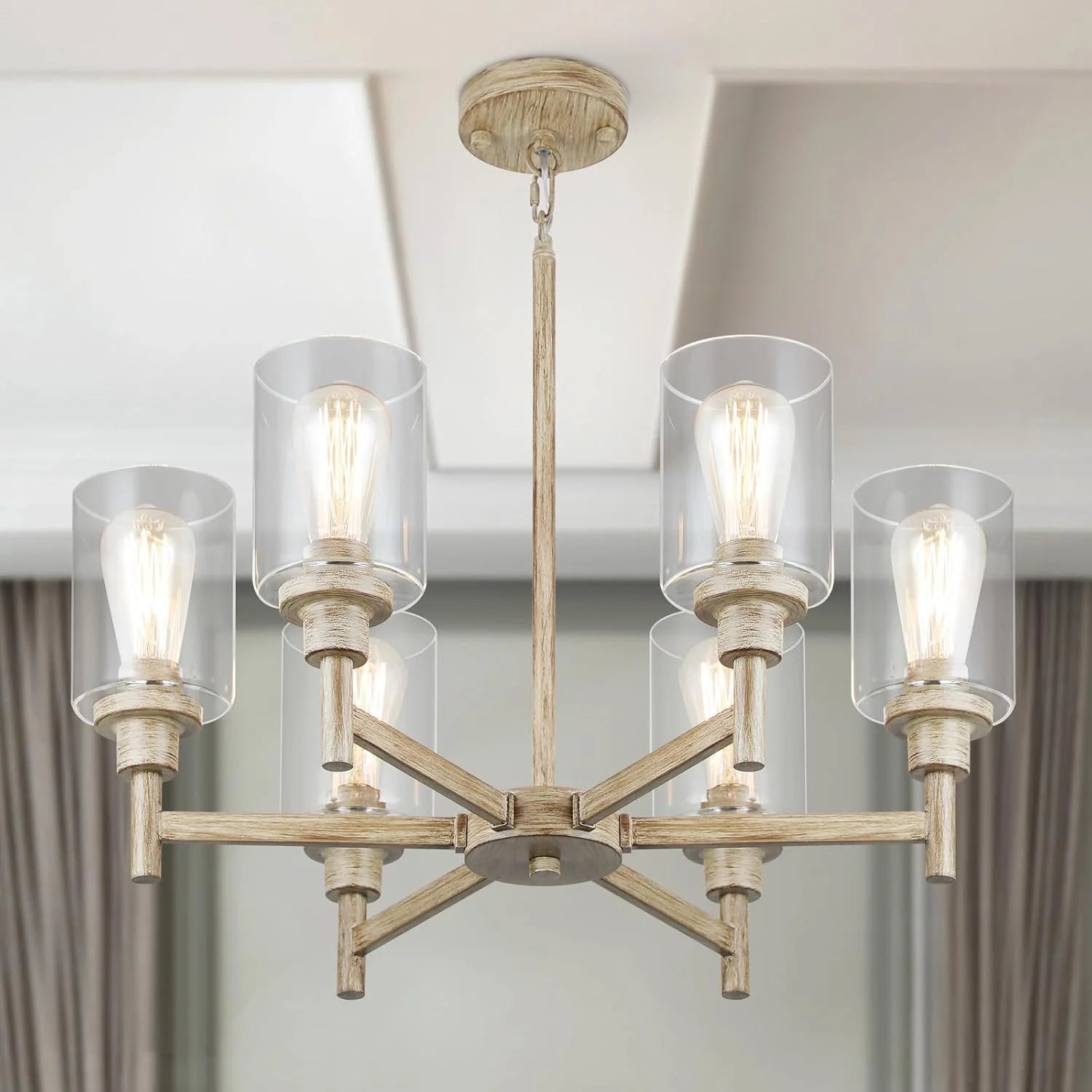 New Arrivals Chandelier, 6 Light - Image 4