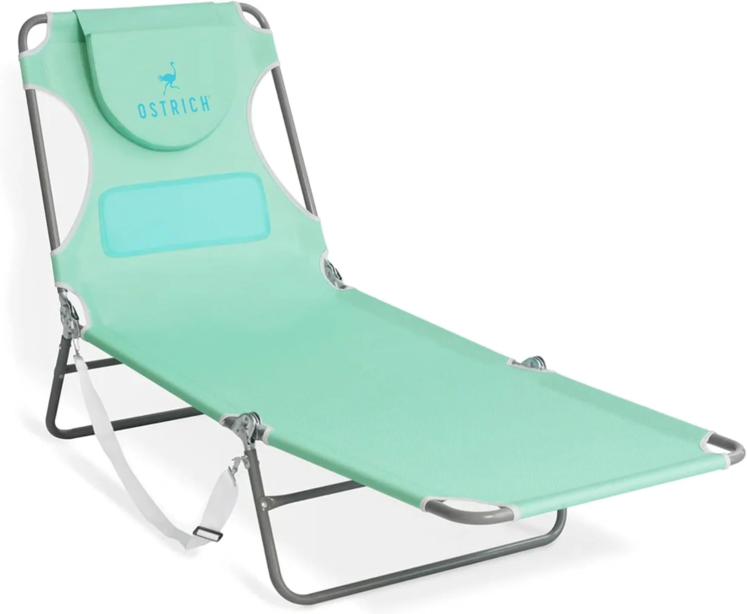 Ladies Comfort Lounger with Chest Support, Foldable and Portable Reclining Outdoor Patio Beach Lawn Camping - Image 5