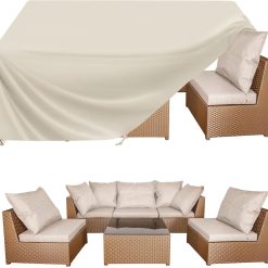 New Arrivals Patio Furniture Covers Waterproof, Heavy Duty Outdoor Table Cover