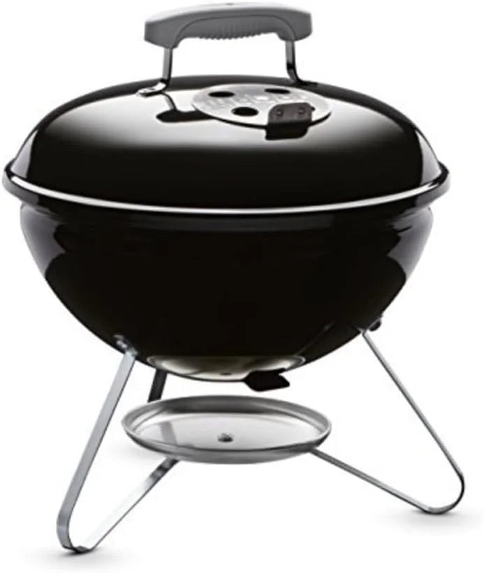 Weber Smokey Joe 14 Charcoal Grill, Portable Compact Charcoal BBQ Kettle with Tuck-N-Carry Lid Lock & Durable bifanuoyard - Image 2