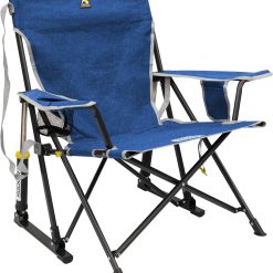 Alternative view of New Arrivals Outdoor Kickback Rocker Outdoor Rocking Chair with Beverage Holder