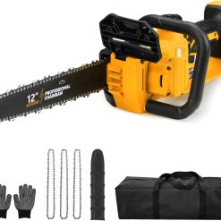 Alternative view of Electric Chainsaw 12 Cordless Tool Only for Dewalt 20V/60V Battery with Auto Oiler & Security Lock