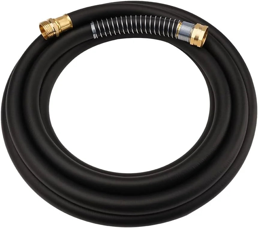 New Arrivals Garden Hose 50FT x 3/4, Heavy Duty Rubber Hose, 1200PSI Burst, 300PSI Working for Yard - Image 8
