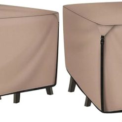 Alternative view of New Arrivals ULTCOVER Square Patio Heavy Duty Table Cover " 600D Tough Canvas Waterproof Outdoor Dining Table and Chairs General Purpose Furniture Cover Size