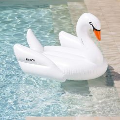 Alternative view of New Arrivals Giant Inflatable Swan Pool Float, Luxury Float for Summer Pool Parties and Entertainment