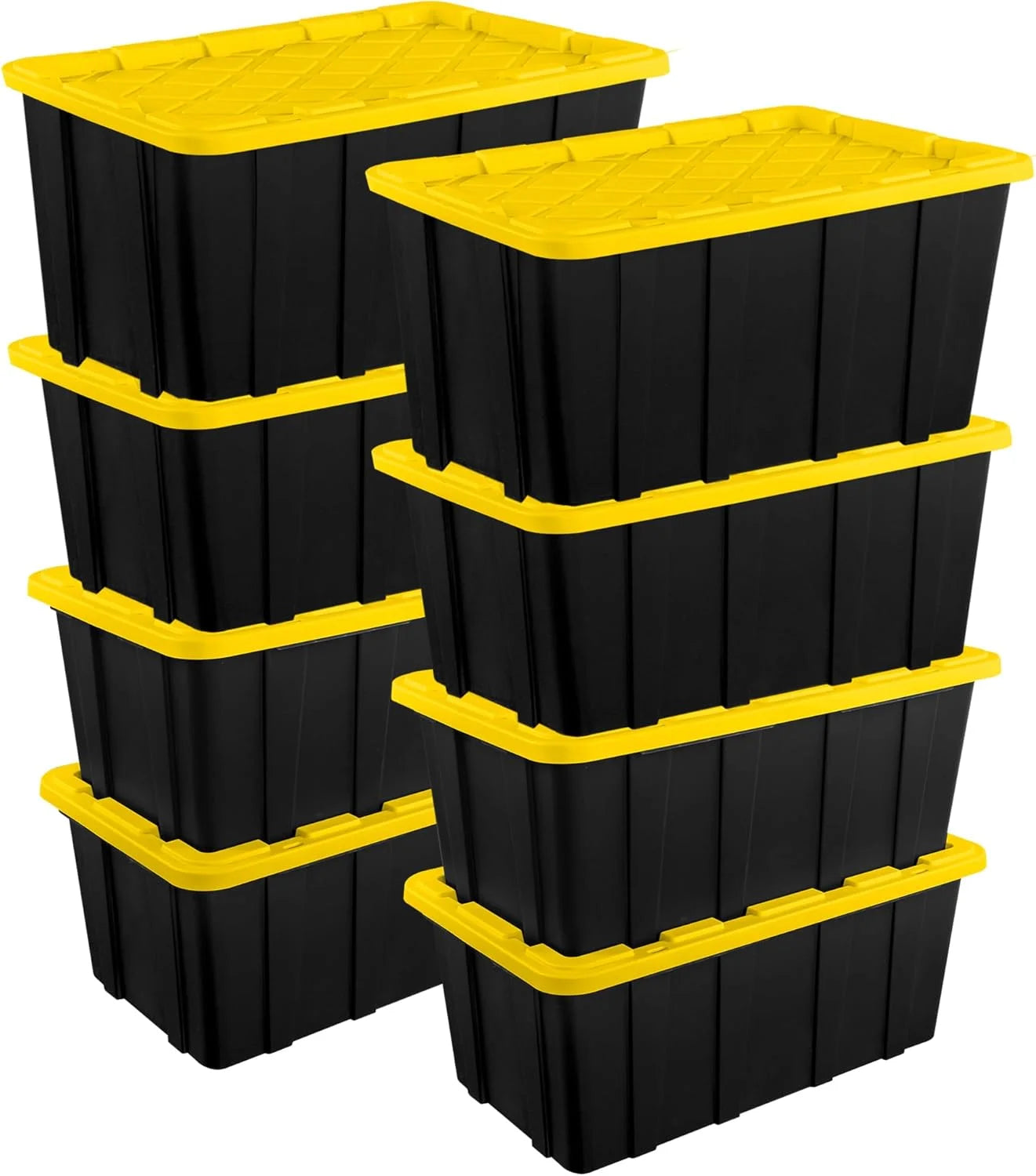 Sterilite 4-Pack 27 Gallon Industrial Storage Tote, Heavy-Duty Plastic Bins bifanuoyard - Image 16