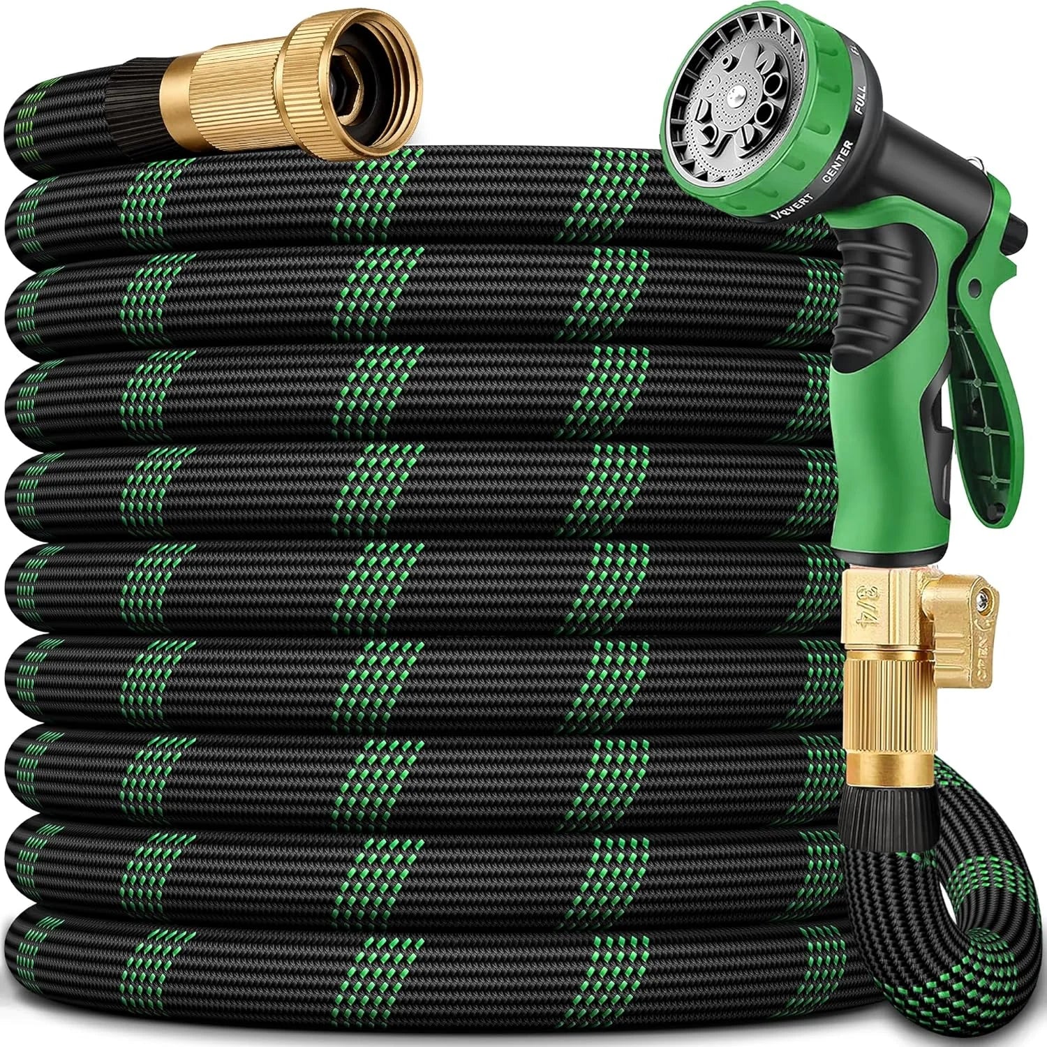 150 FT Non-Expanding Garden Hose, 2026 New Upgrated Non-Expandable Garden Water Hose bifanuoyard - Image 2