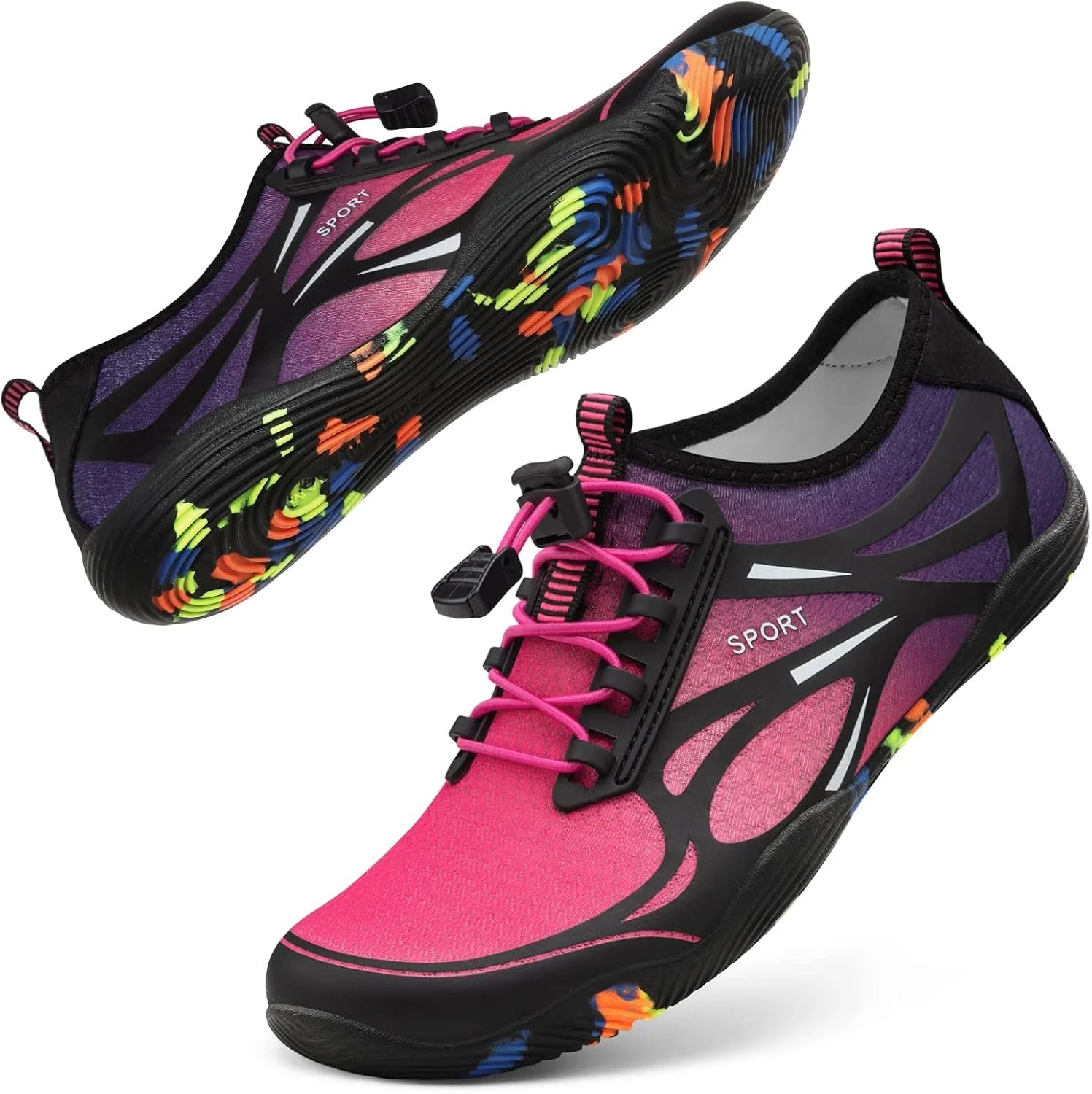 New Arrivals ATHMILE Water Shoes for Men Women River Swim Beach Pool Adult Quick Dry