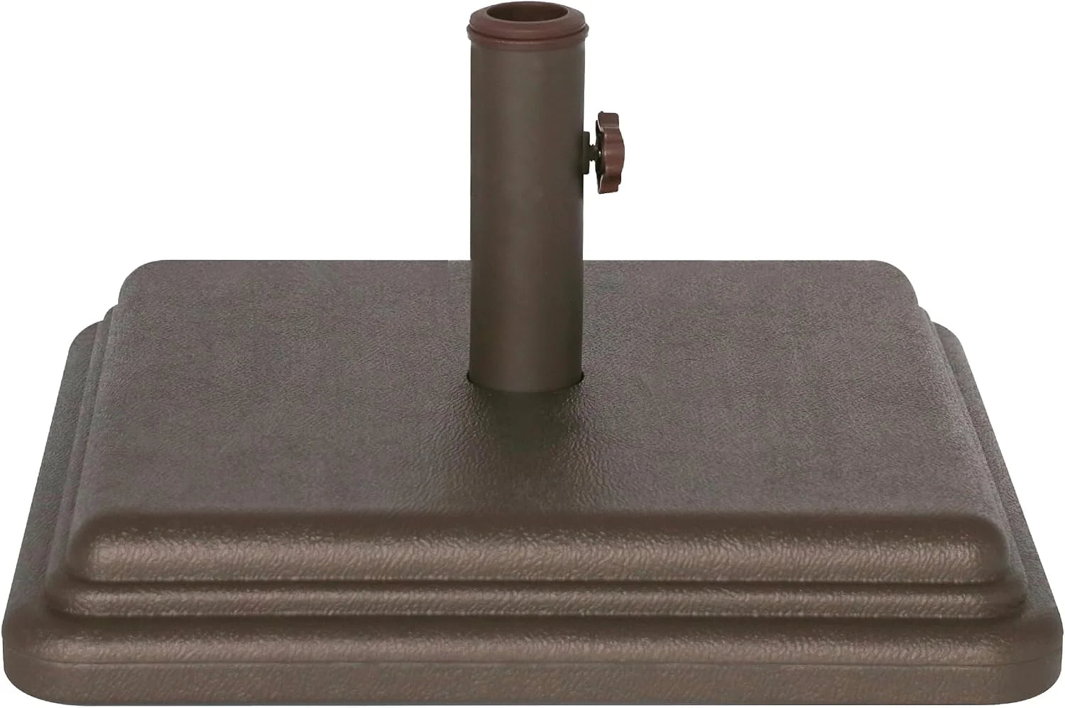 New Arrivals US Weight 40lb Outdoor Umbrella Base " Use with Patio Table " Black