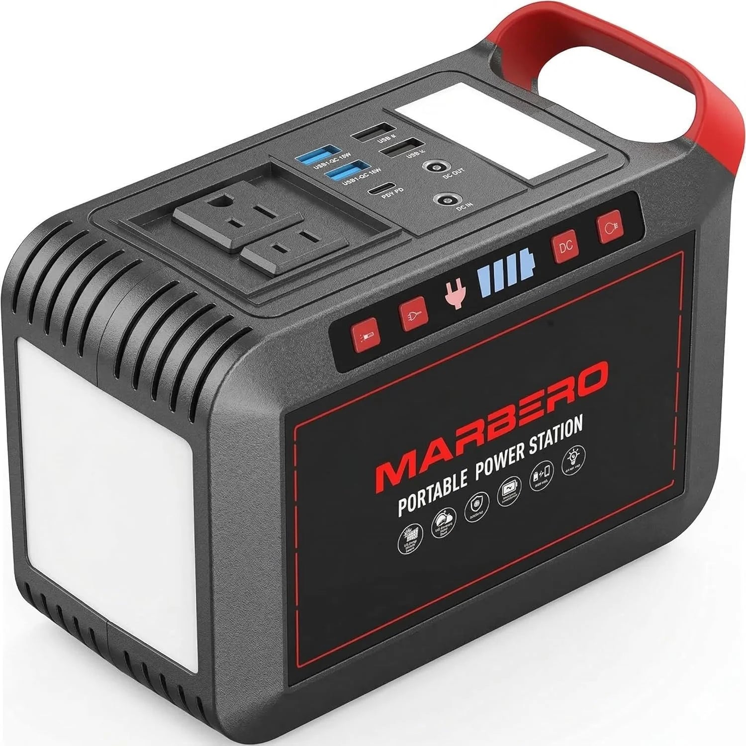 New Arrivals Portable Power Station 88Wh Camping Lithium Battery Solar Generator Fast Charging with AC Outlet 120W Peak Power - Image 7