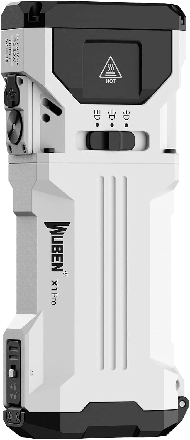 X1Pro Rechargeable Flashlights high lumens, Super Bright Flashlight 12300 lumens, IP65 Portable Flash Light - Image 2