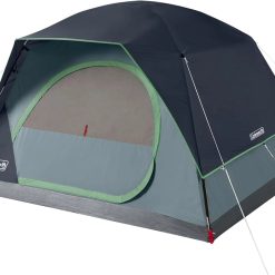 Coleman Skydome Camping Tent with 5 Minute Setup, 2/4/6/8 Person Weatherproof Tent with Rainfly & Carry Bag bifanuoyard