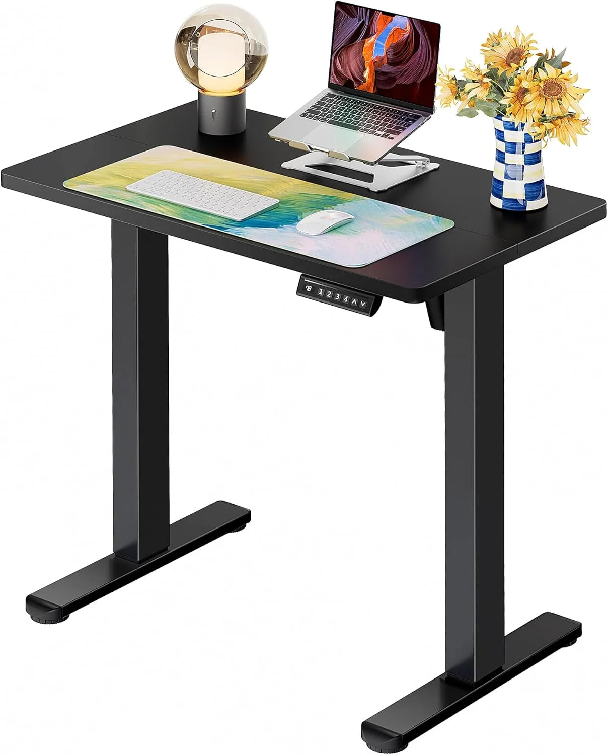 New Arrivals Height Adjustable Electric Standing Desk, 48 x 24 Inches Sit Stand up Desk - Image 38