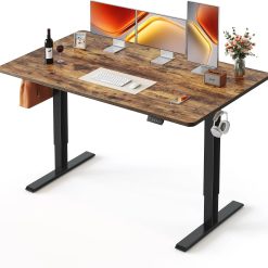 Alternative view of New Arrivals Standing Desk, 48 x 24 Inches Electric Height Adjustable