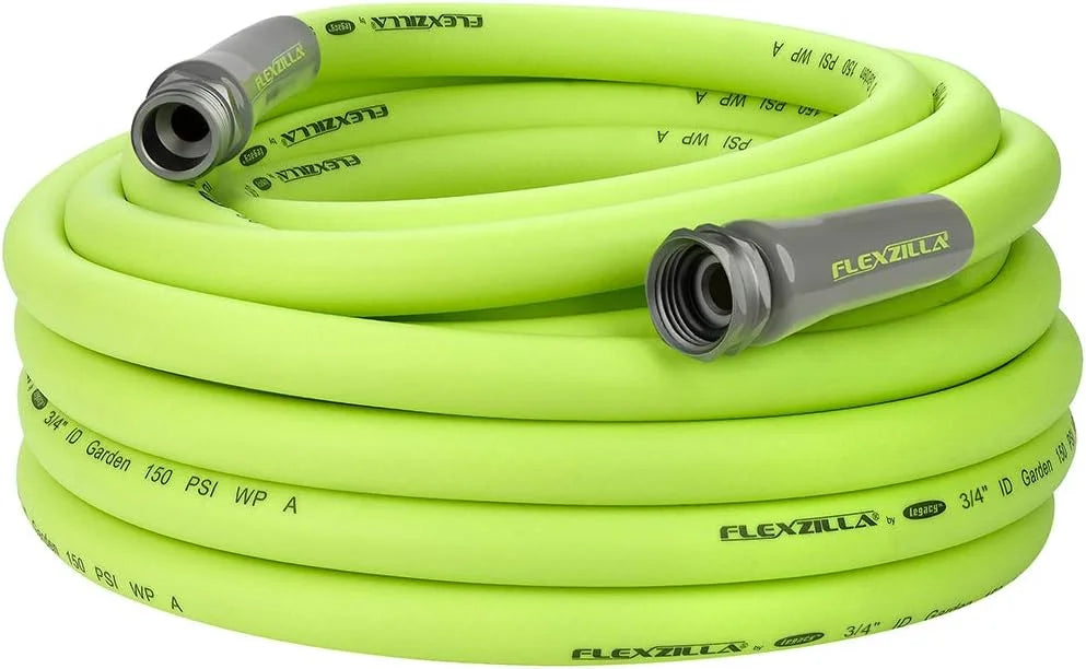 Flexzilla Garden Hose 3/4 in. x 100 ft., Lightweight All-Weather Water Hose, Durable and Flexible, Leak-Free Connections bifanuoyard