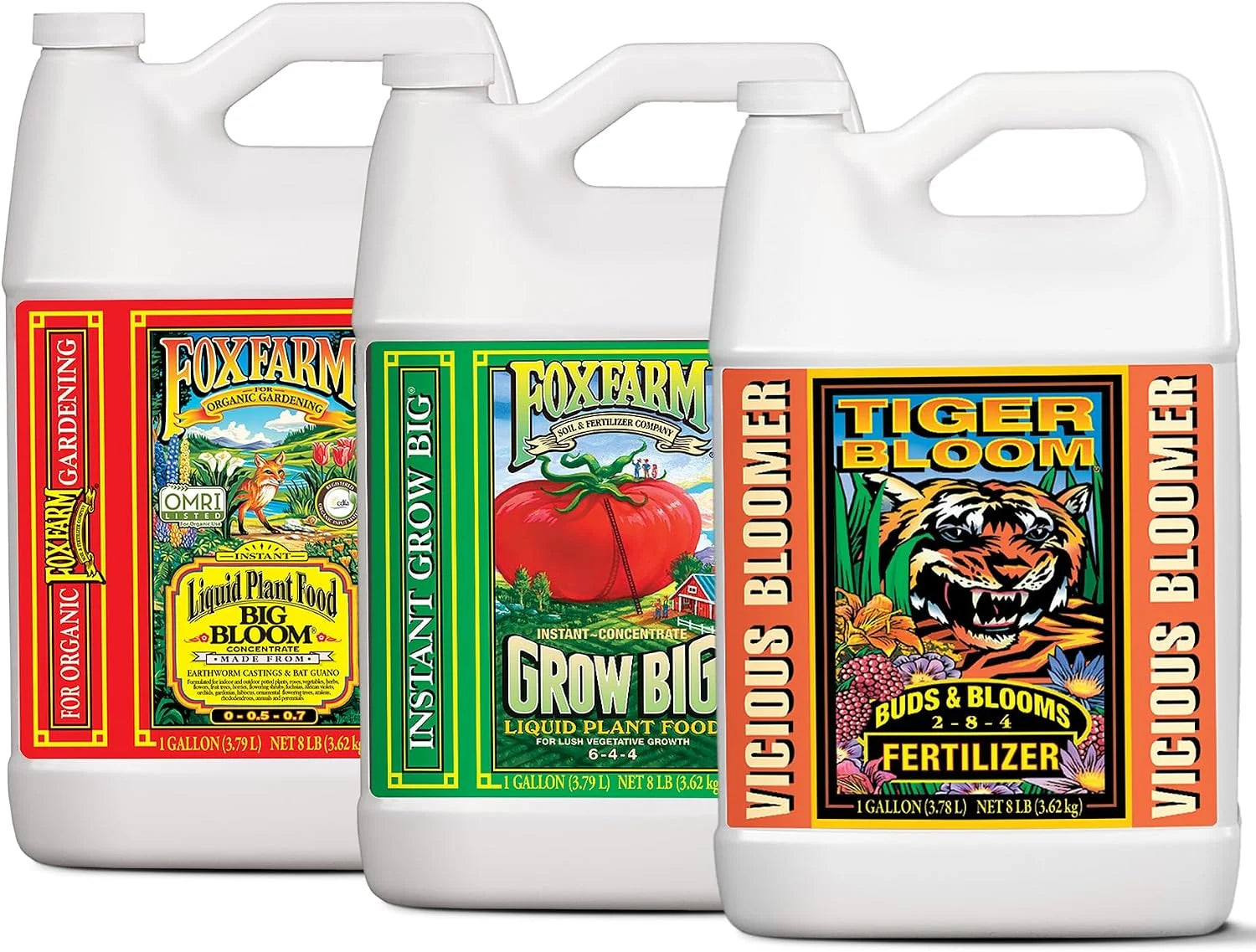 New Arrivals Soil Liquid Trio Pack, Big Bloom, 3 Quart Bottles - Image 3