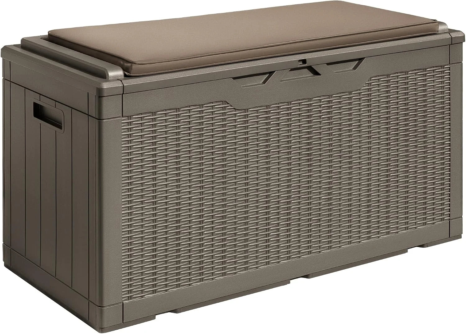 Devoko 100 Gallon Waterproof Resin Deck Box, Large Outdoor Storage Box bifanuoyard - Image 20
