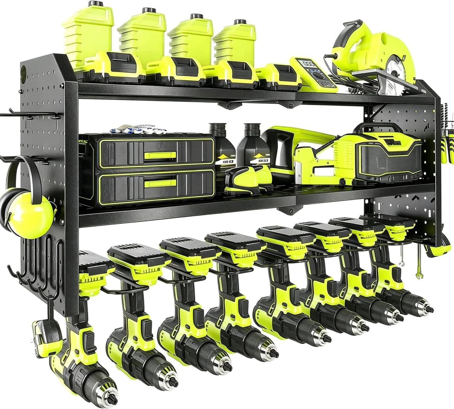 New Arrivals Power Tool Organizer, Garage Tool Organizers and Storage, Drill Holder Wall Mount - Image 6