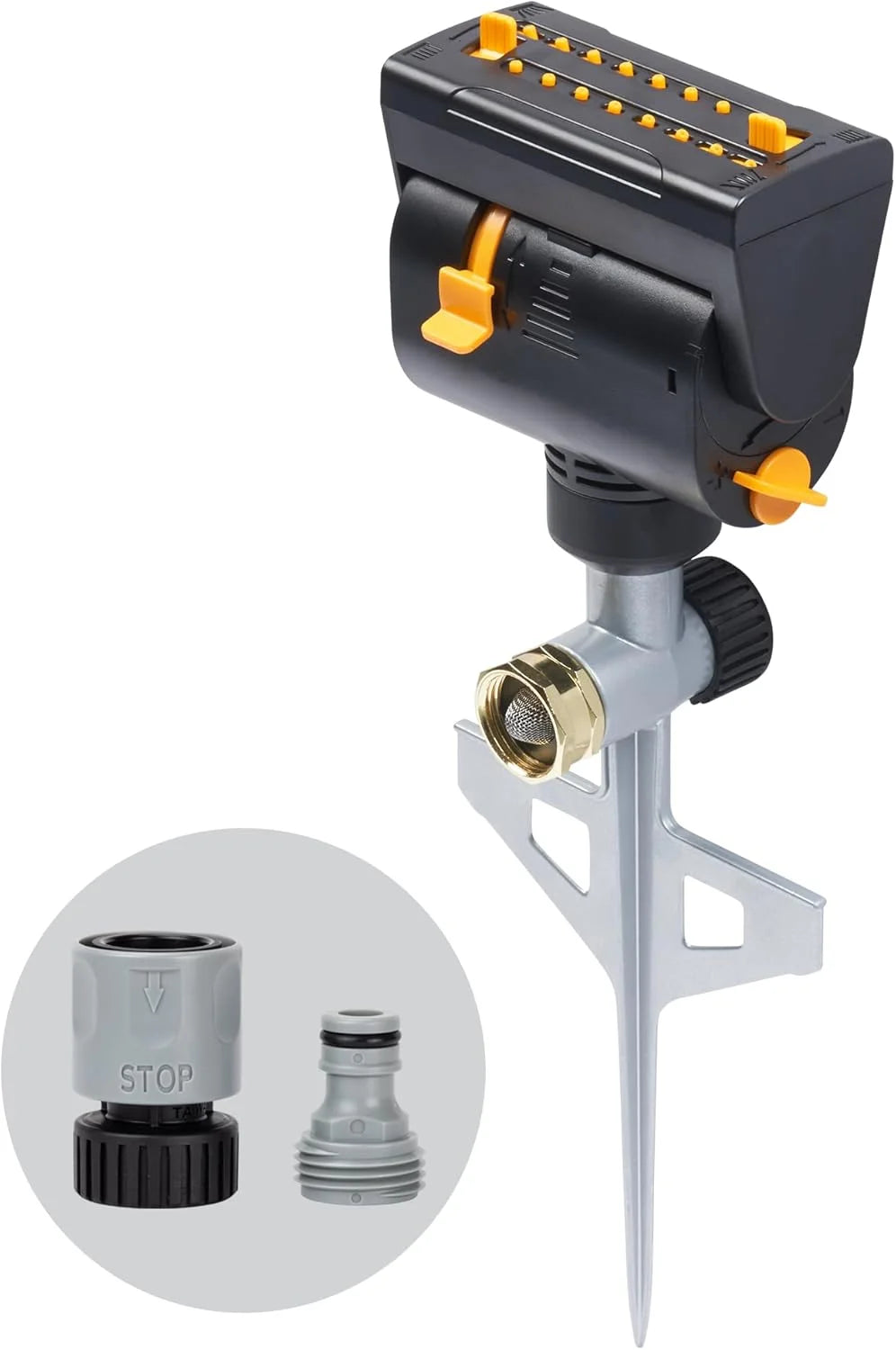 Melnor 65178AMZ MiniMax Turbo Oscillating Sprinkler on Tripod, 4000 sq. ft., 4-Way Adjustable bifanuoyard - Image 7