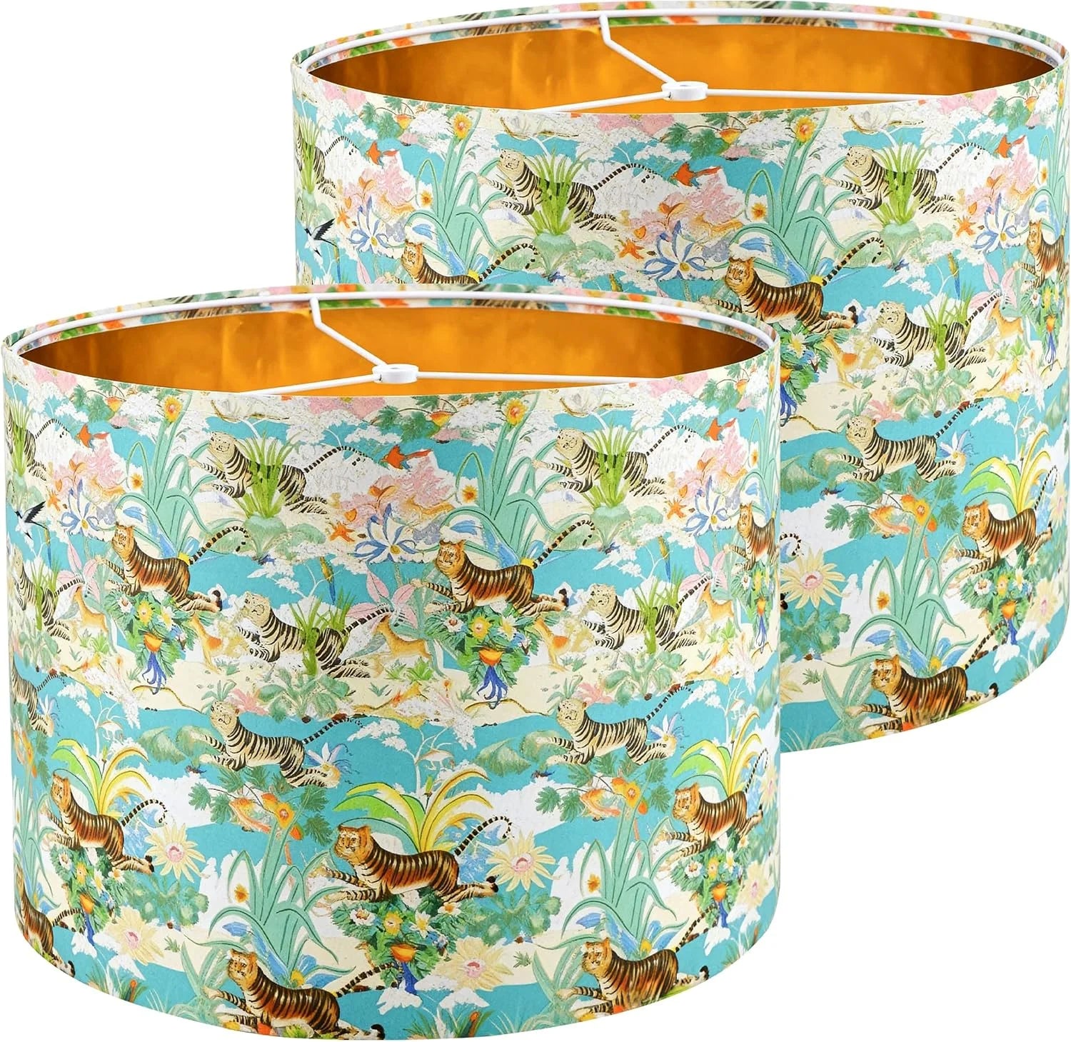 YUNLIAN Medium Lamp Shades Set of 2 bifanuoyard - Image 11