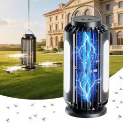 Alternative view of New Arrivals 2 Pack Solar Bug Zapper, 3 Solar Charging Panels, 4200V Mosquito Zapper, IP67 Waterproof