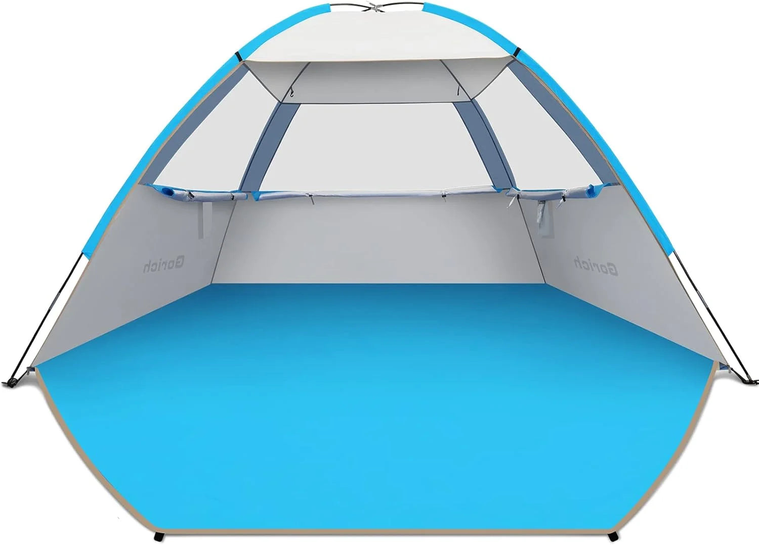 Gorich Beach Tent Sun Shelter for 3/4/6/8/10 Person with UPF 50锛?UV Protection, Lightweight & Easy Setup Beach Shade bifanuoyard - Image 3
