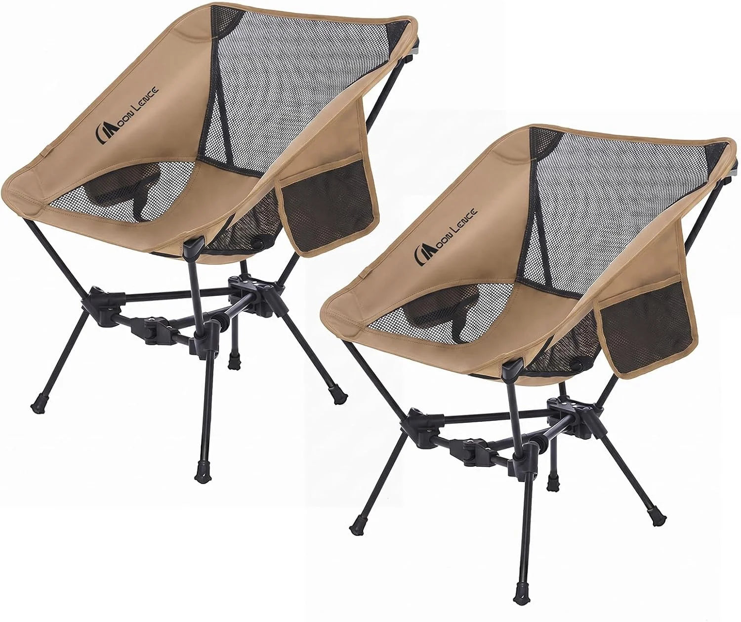 New Arrivals LENCE 2 Pack Portable Camping Chairs Backpacking Chair, The 4th Generation Ultralight Folding Chair - Image 10