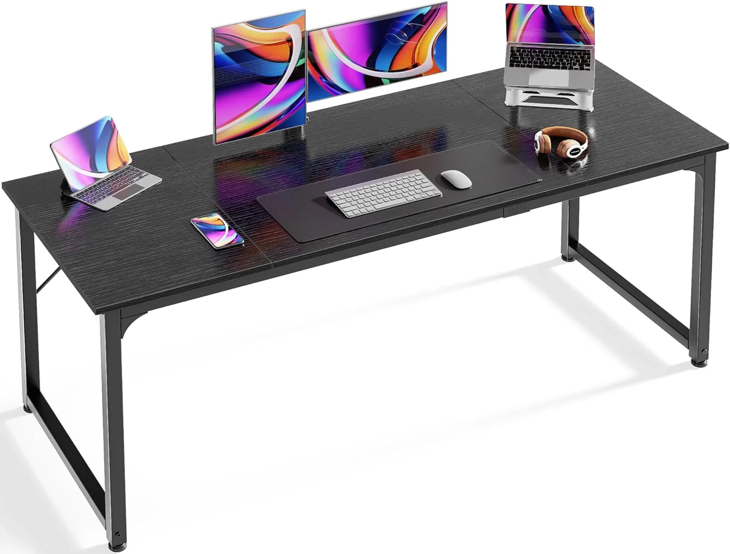 New Arrivals Computer Desk, 55 Inch Home Office Desk - Image 14