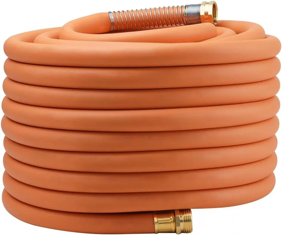 New Arrivals Garden Hose 50FT x 3/4, Heavy Duty Rubber Hose, 1200PSI Burst, 300PSI Working for Yard - Image 24